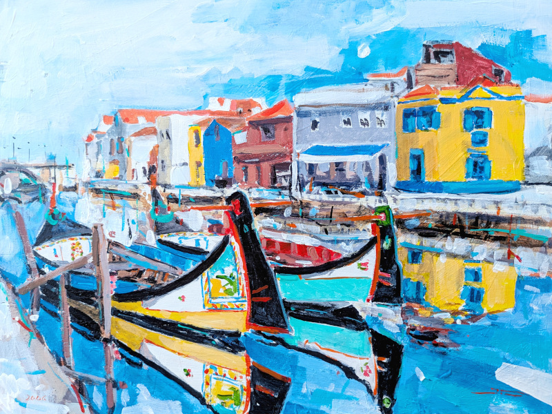 Júlio Pires - Cais dos Botirões | Aveiro